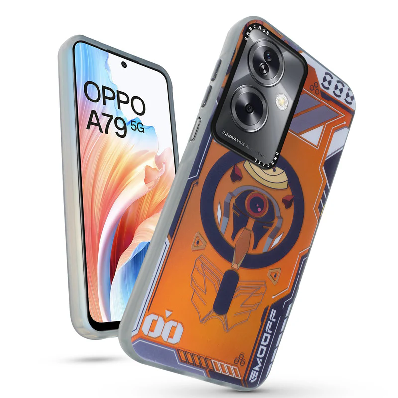 Rainbow Circuit Print Hard Case For Oppo A79 5G - Image 65