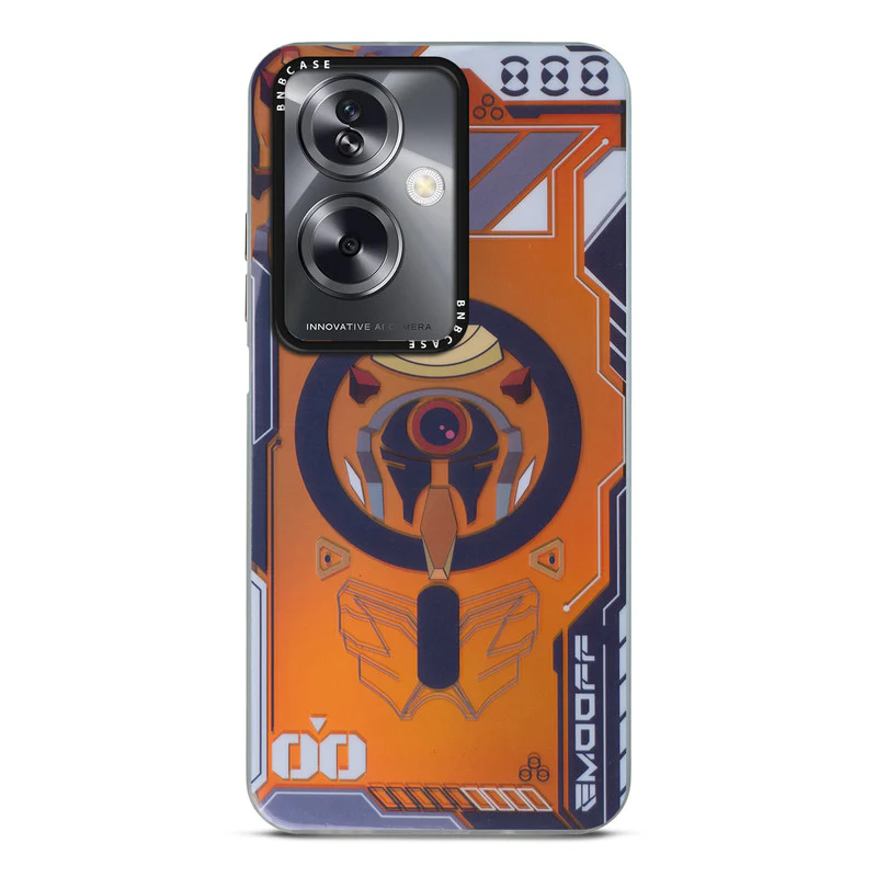 Rainbow Circuit Print Hard Case For Oppo A79 5G - Image 67