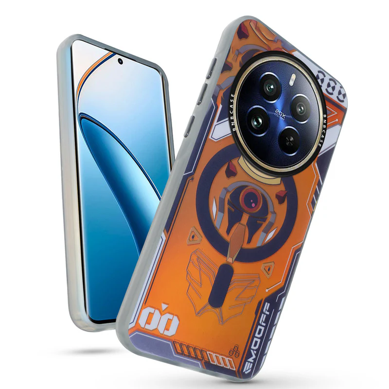 Rainbow Circuit Print Hard Case For Realme 12 Plus 5G - Image 51