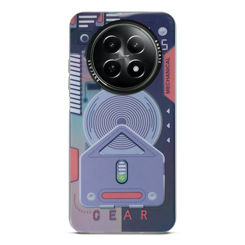 Rainbow Circuit Print Hard Case For Realme 12X 5G - Image 11