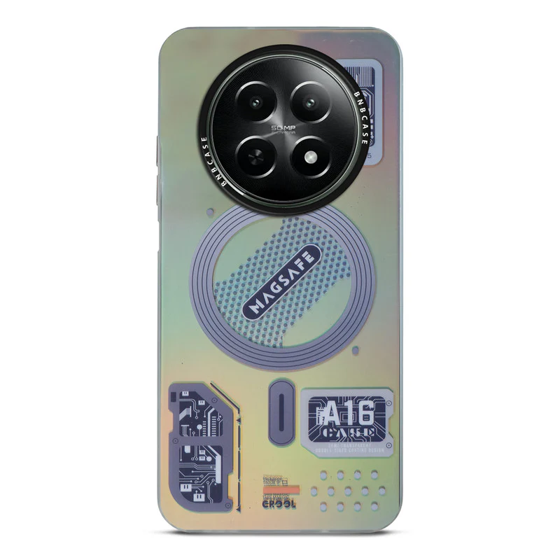 Rainbow Circuit Print Hard Case For Realme 12X 5G - Image 19