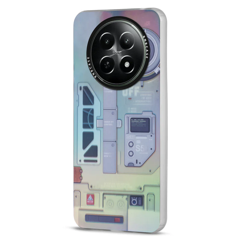 Rainbow Circuit Print Hard Case For Realme 12X 5G - Image 72