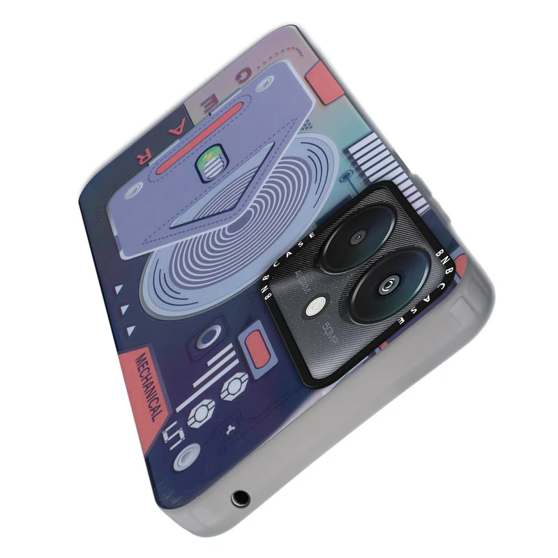 Rainbow Circuit Print Hard Case For Redmi 13C 5G - Image 13