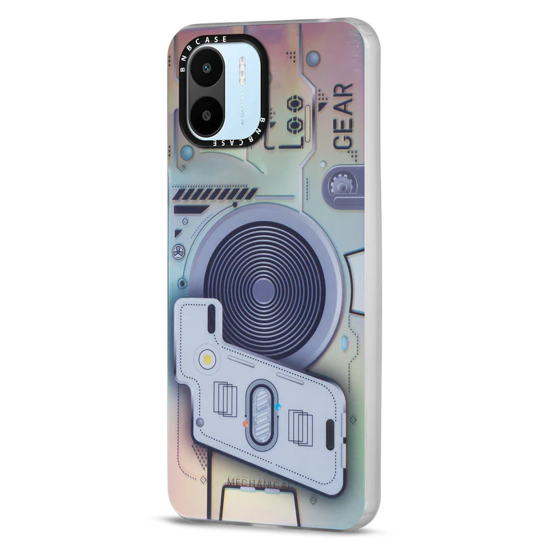 Rainbow Circuit Print Hard Case For Redmi A1 2022 - Image 16