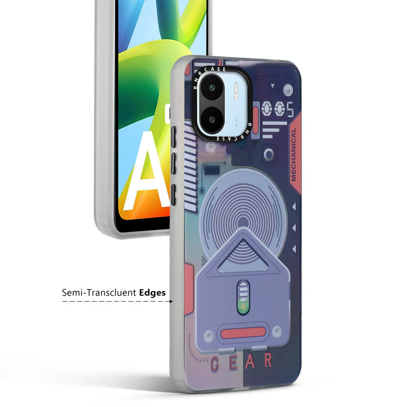 Rainbow Circuit Print Hard Case For Redmi A1 2022 - Image 22
