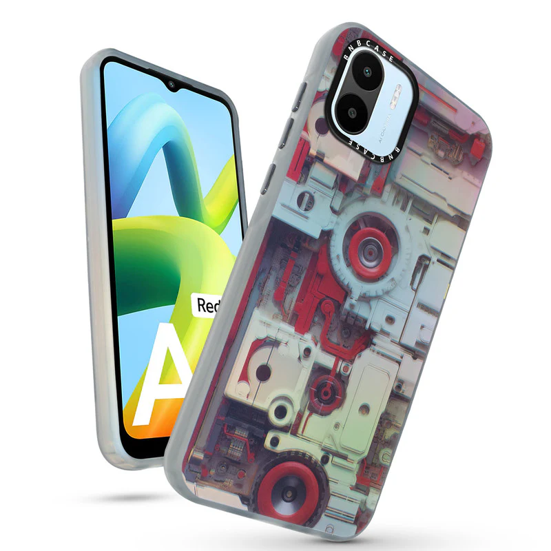Rainbow Circuit Print Hard Case For Redmi A1 2022 - Image 57