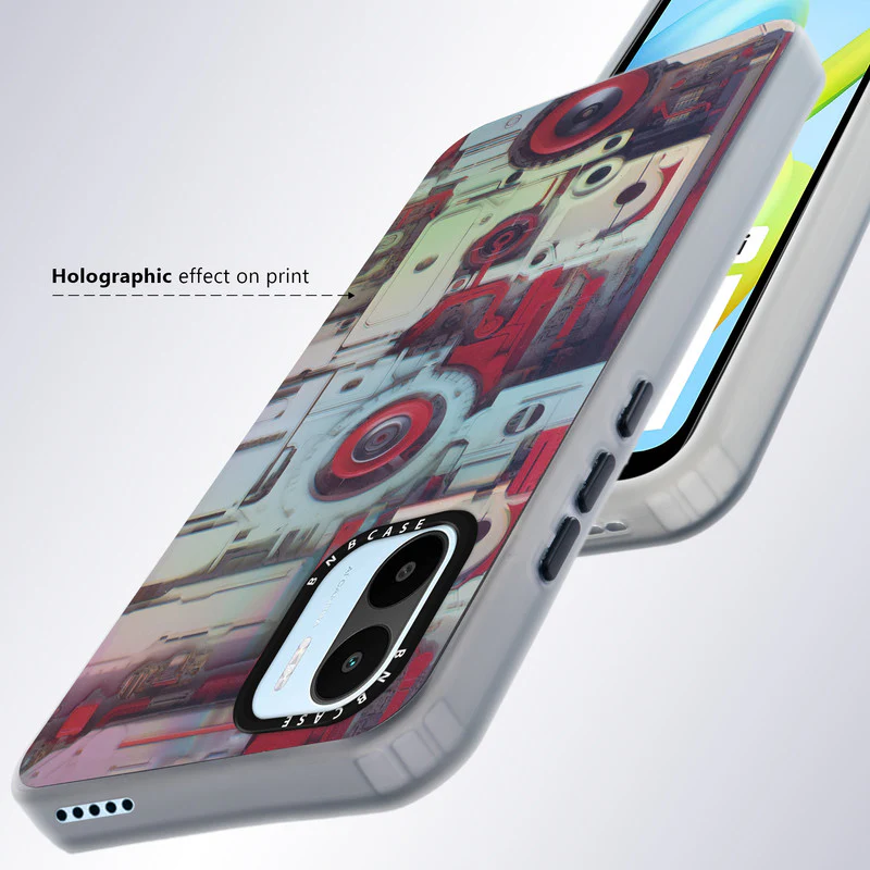 Rainbow Circuit Print Hard Case For Redmi A1 2022 - Image 63