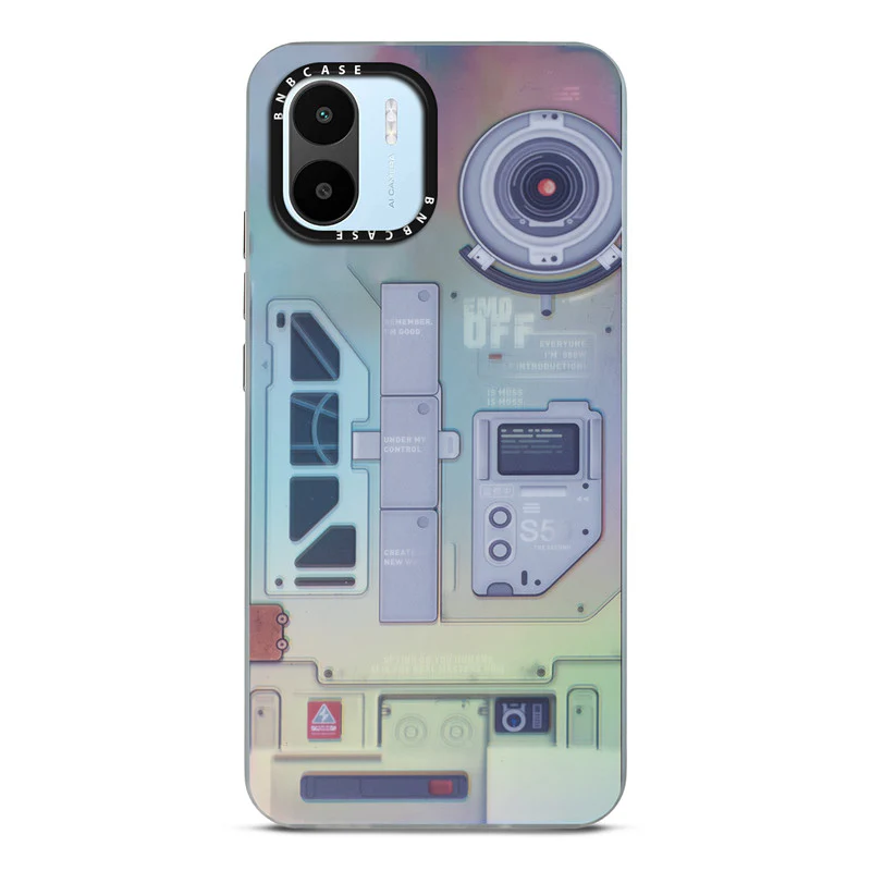 Rainbow Circuit Print Hard Case For Redmi A1 2022 - Image 75