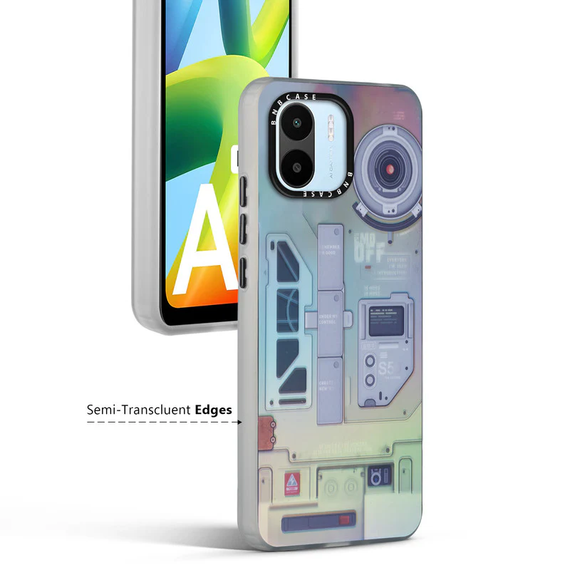 Rainbow Circuit Print Hard Case For Redmi A1 2022 - Image 78