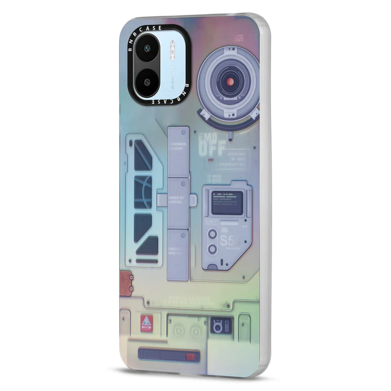 Rainbow Circuit Print Hard Case For Redmi A1 2022 - Image 80