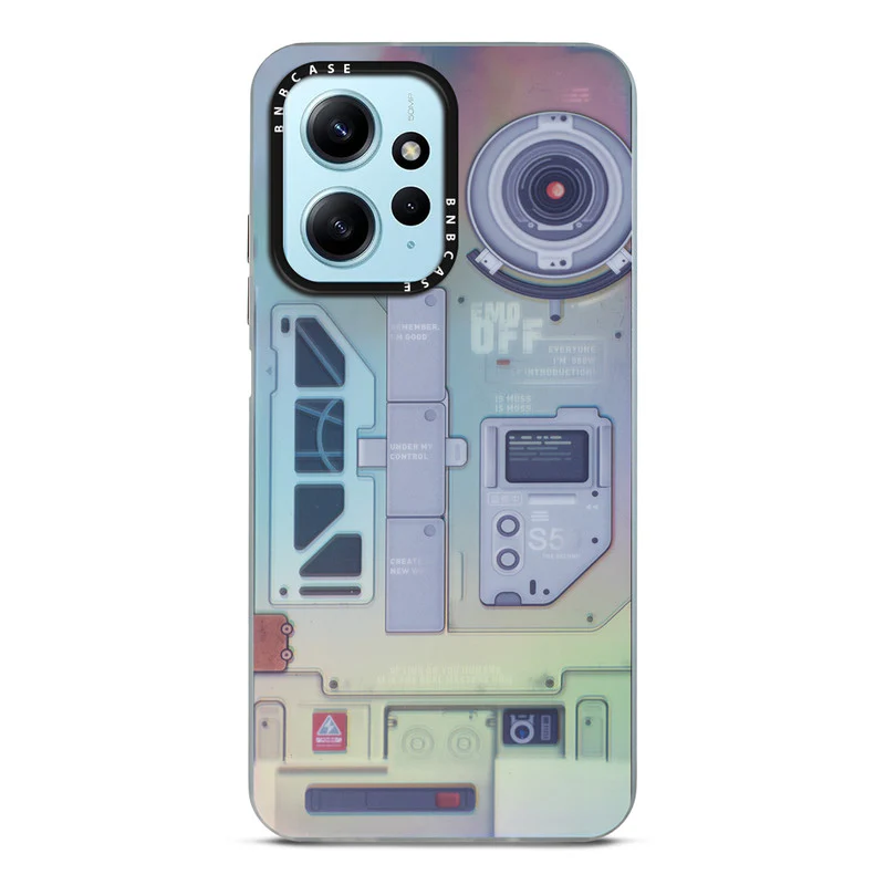 Rainbow Circuit Print Hard Case For Redmi Note 12 4G - Image 67