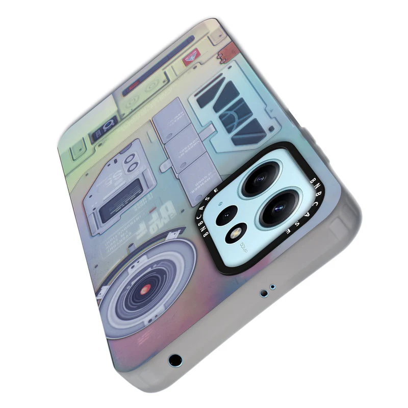 Rainbow Circuit Print Hard Case For Redmi Note 12 4G - Image 69