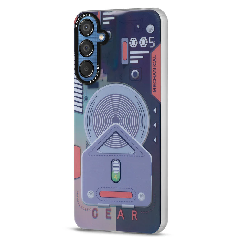 Rainbow Circuit Print Hard Case For Samsung M15 5G - Image 16