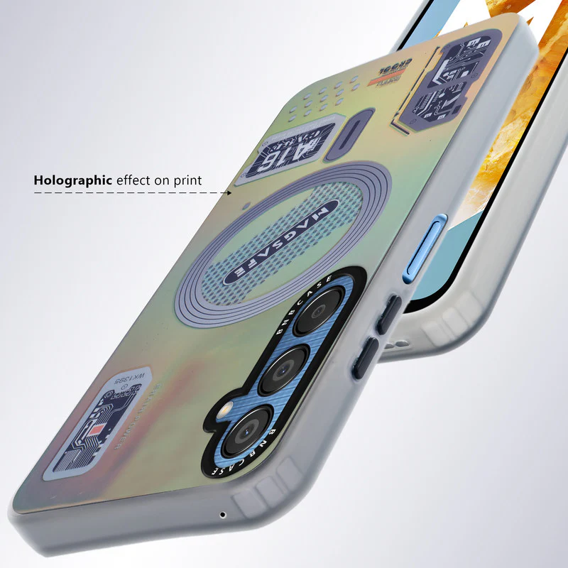 Rainbow Circuit Print Hard Case For Samsung M15 5G - Image 23