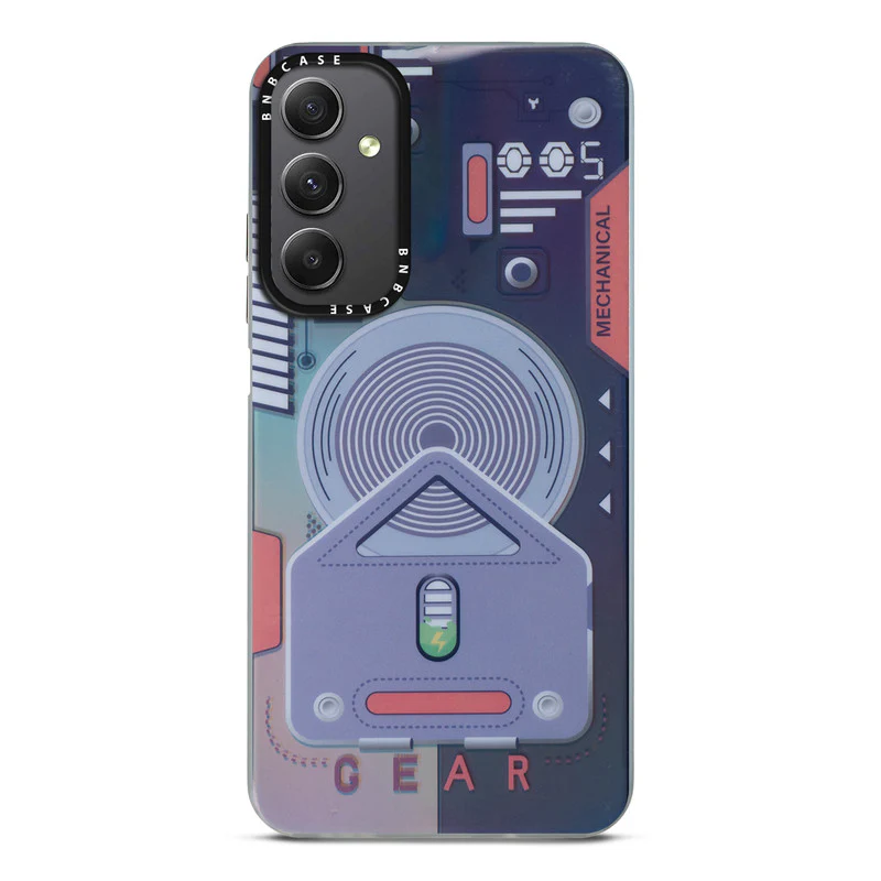 Rainbow Circuit Print Hard Case For Samsung M34 5G - Image 19