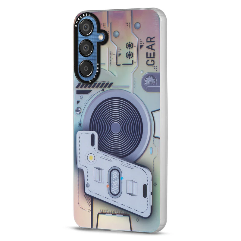 Rainbow Circuit Print Hard Case For Samsung S24 FE 5G - Image 8