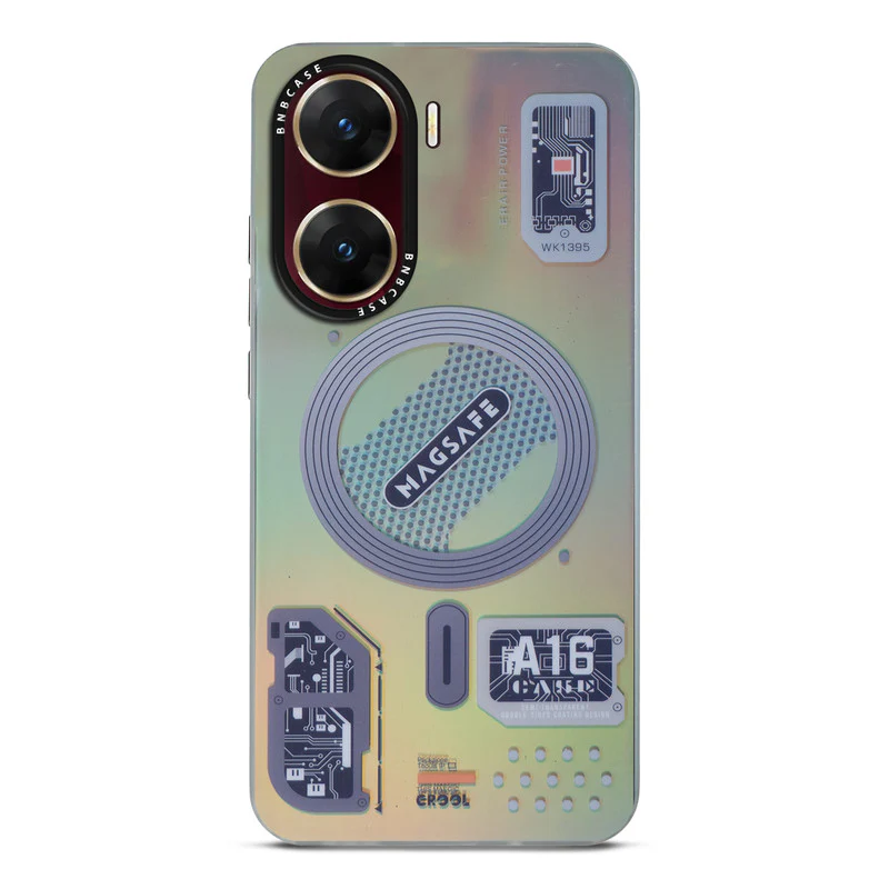 Rainbow Circuit Print Hard Case For Vivo V29e 5G - Image 11
