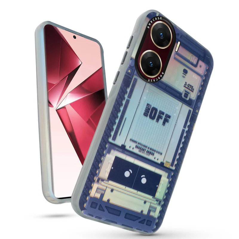 Rainbow Circuit Print Hard Case For Vivo V29e 5G - Image 33