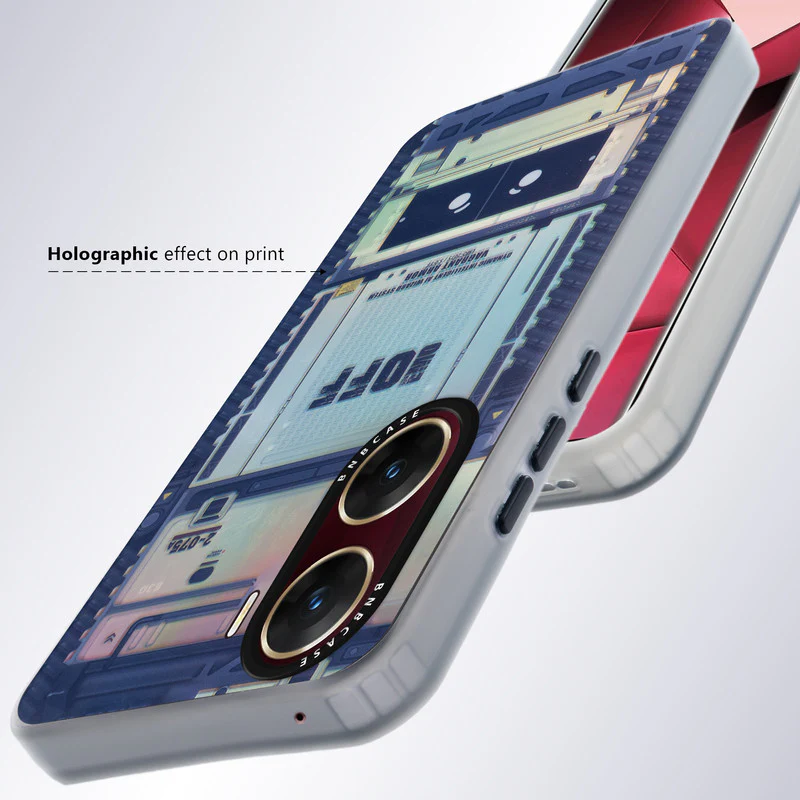 Rainbow Circuit Print Hard Case For Vivo V29e 5G - Image 39