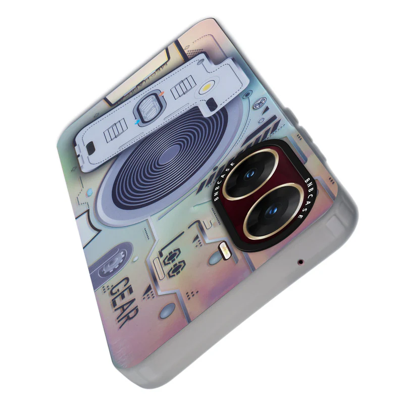 Rainbow Circuit Print Hard Case For Vivo V29e 5G - Image 5