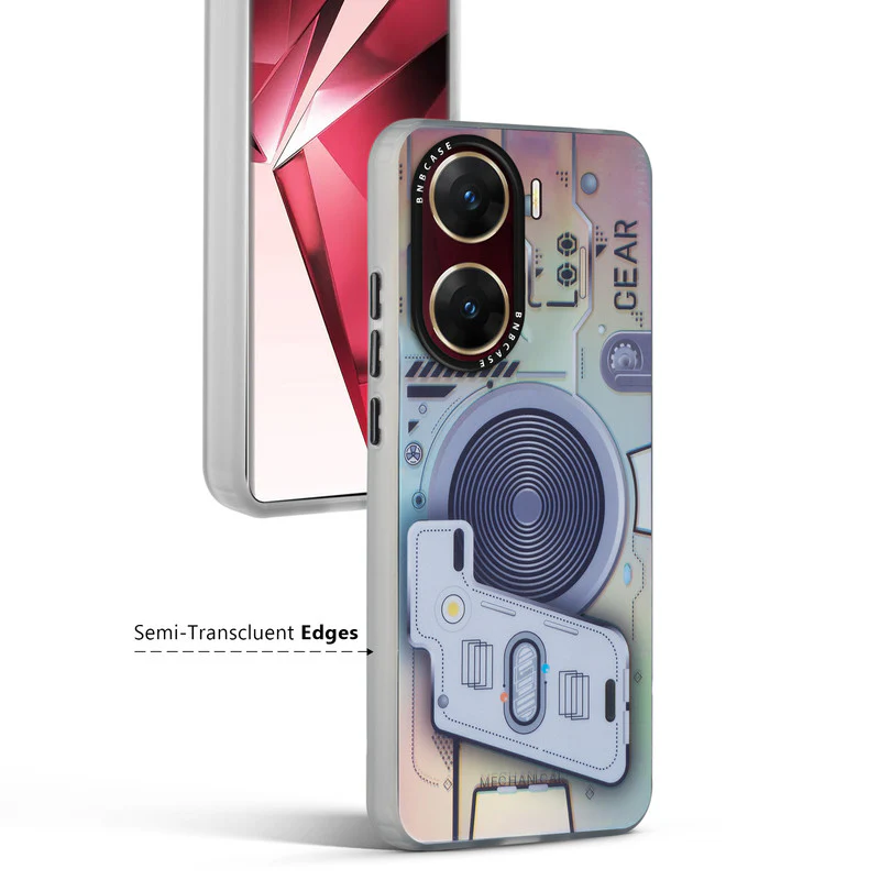 Rainbow Circuit Print Hard Case For Vivo V29e 5G - Image 6