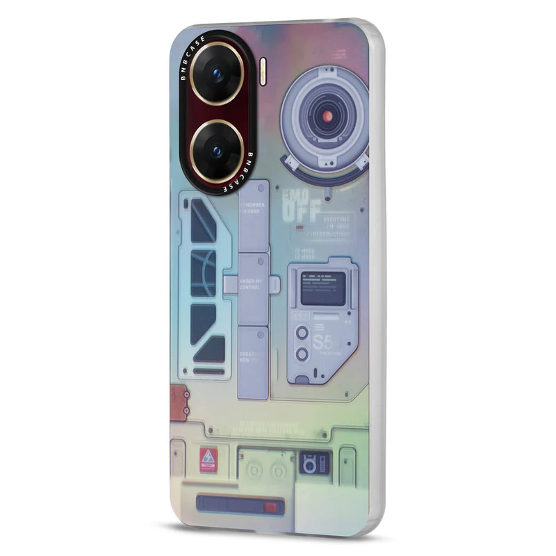 Rainbow Circuit Print Hard Case For Vivo V29e 5G - Image 64