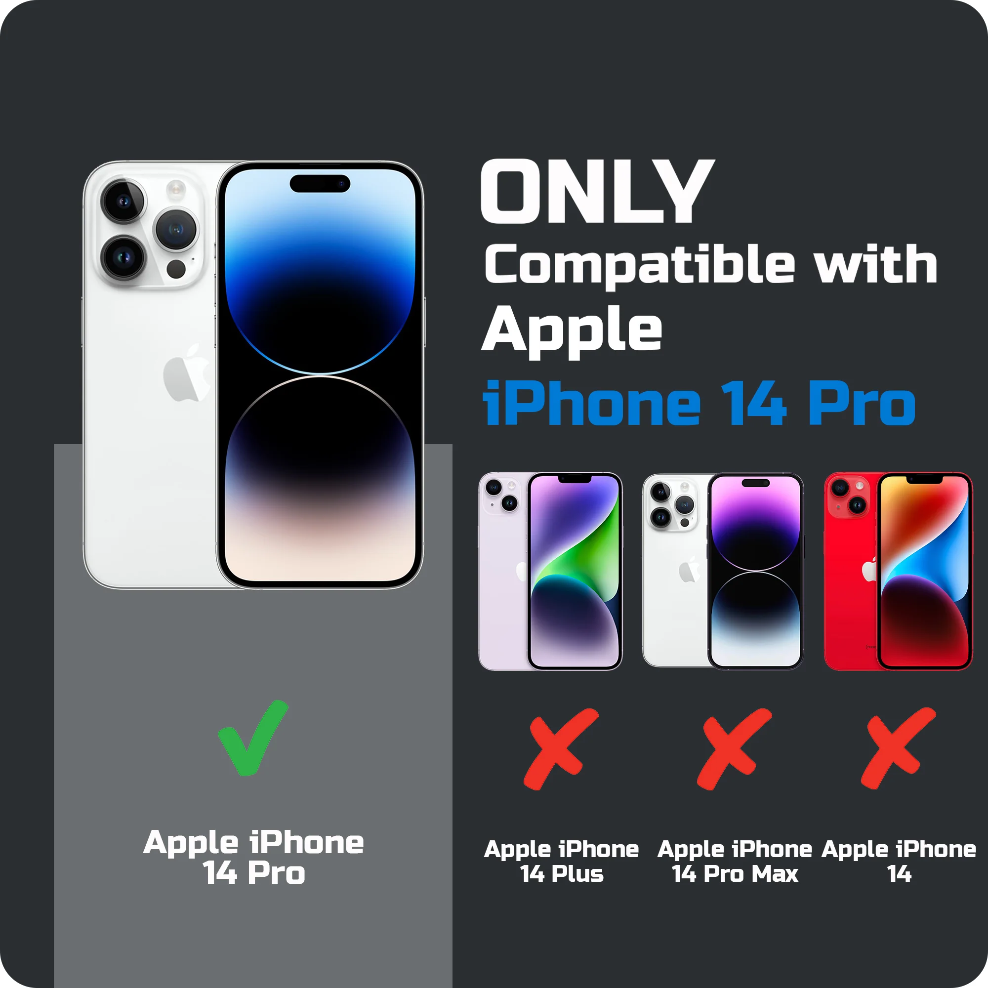 Glossy Colorful Liquid Silicone Comfort Grip Suction Case for Apple iPhone 14 Pro with Soft Touch Matte Finish & Built in Suction Pads - Image 14