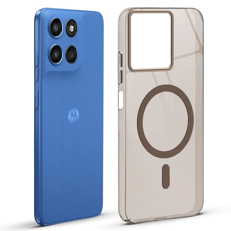 Glossy Hard Magnetic Accessories Support Case Motorola G57 Power 5G - Image 7