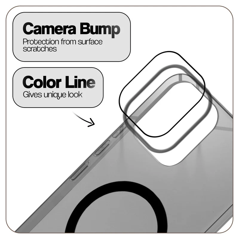 Glossy Hard Magnetic Accessories Support Case Oppo K13 5G - Image 3