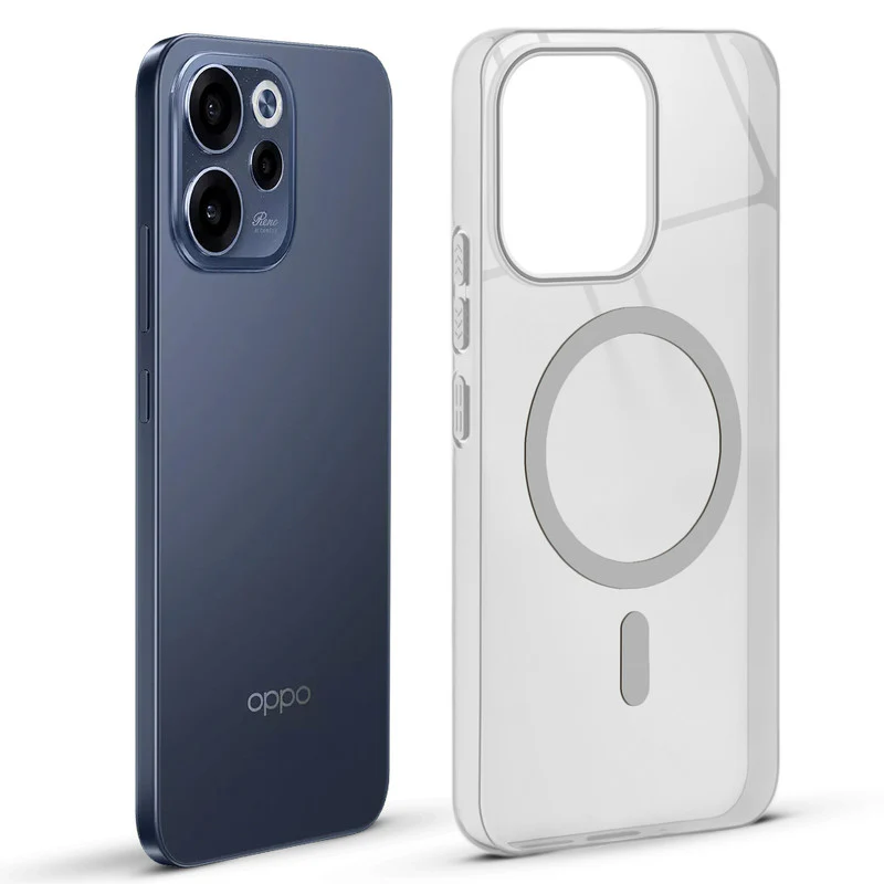 Glossy Hard Magnetic Accessories Support Case Oppo Reno 15C 5G - Image 11