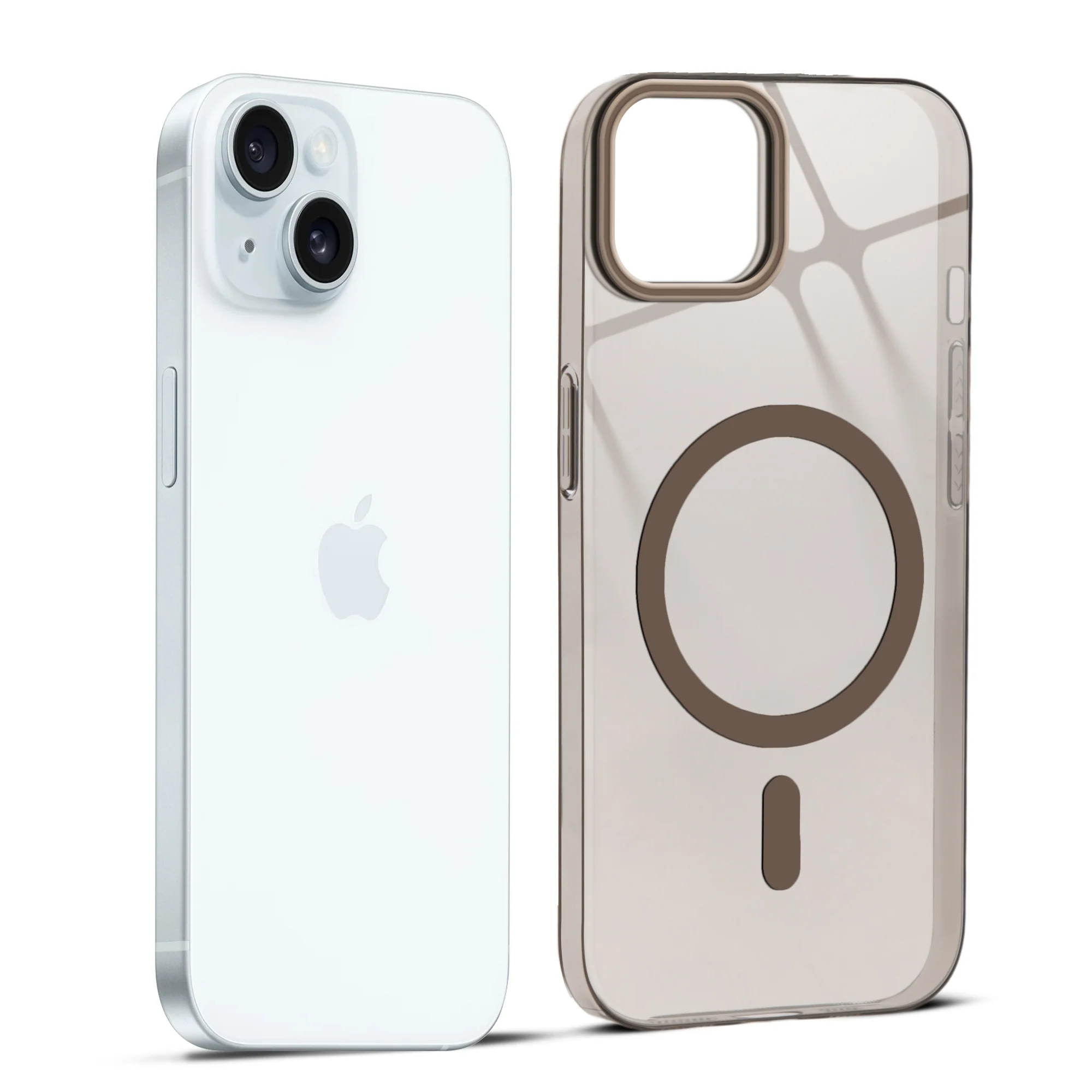 Glossy Hard Wireless Charging Support Case Apple iPhone 15 - Image 7