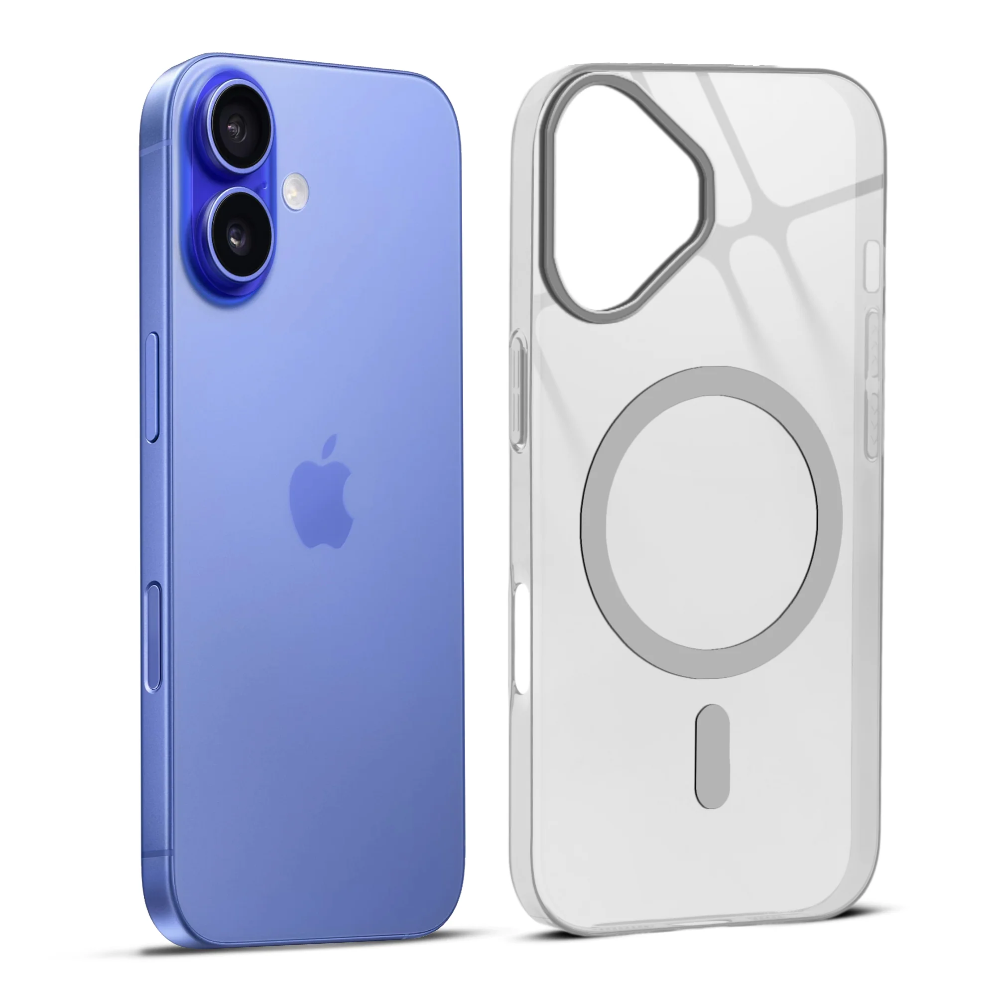 Glossy Hard Wireless Charging Support Case Apple iPhone 16 - Image 13