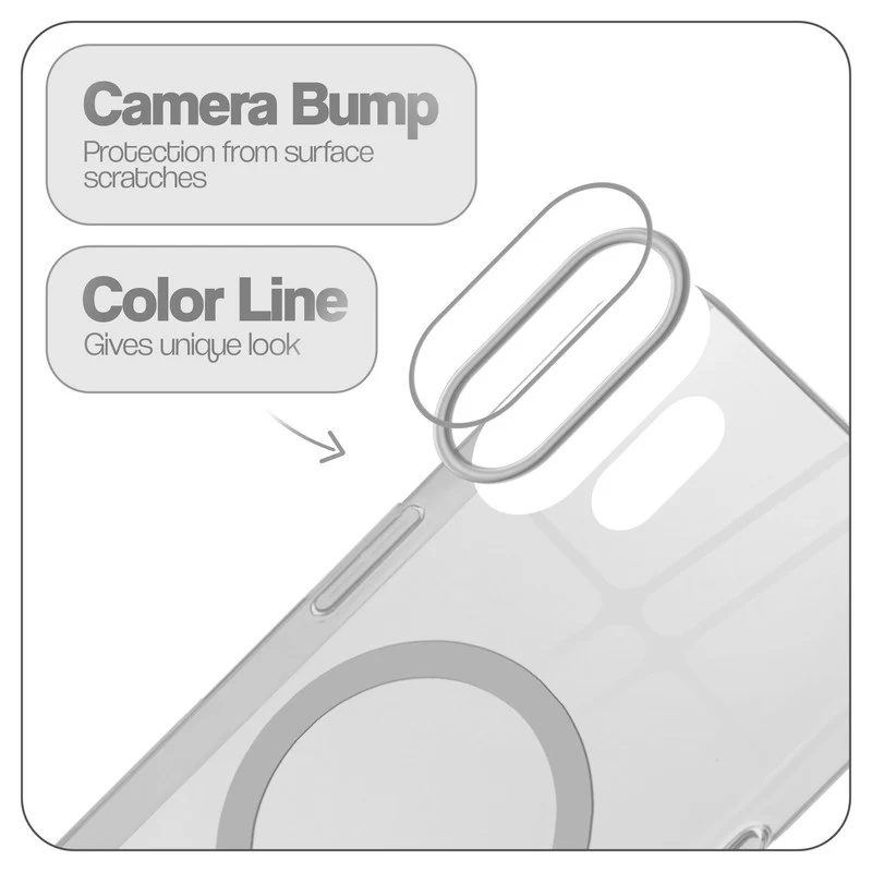 Glossy Hard Wireless Charging Support Case CMF Nothing Phone 2 Pro - Image 16