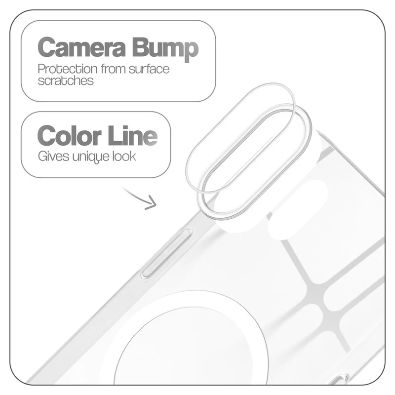 Glossy Hard Wireless Charging Support Case CMF Nothing Phone 2 Pro - Image 22