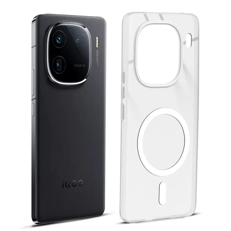 Glossy Hard Wireless Charging Support Case iQOO 12 5G - Image 25