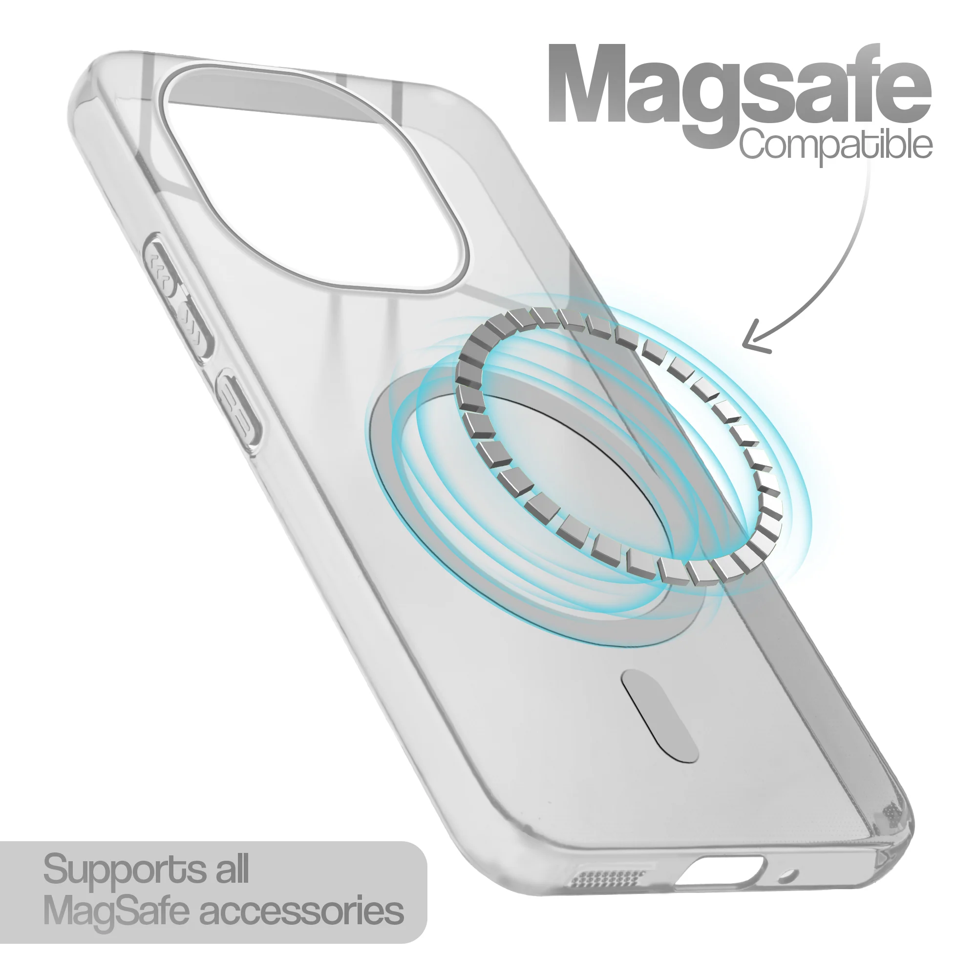 Glossy Hard Wireless Charging Support Case iQOO Neo 10 5G - Image 15