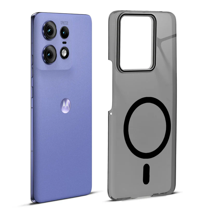 Glossy Hard Wireless Charging Support Case Motorola Moto Edge 50 Pro 5G