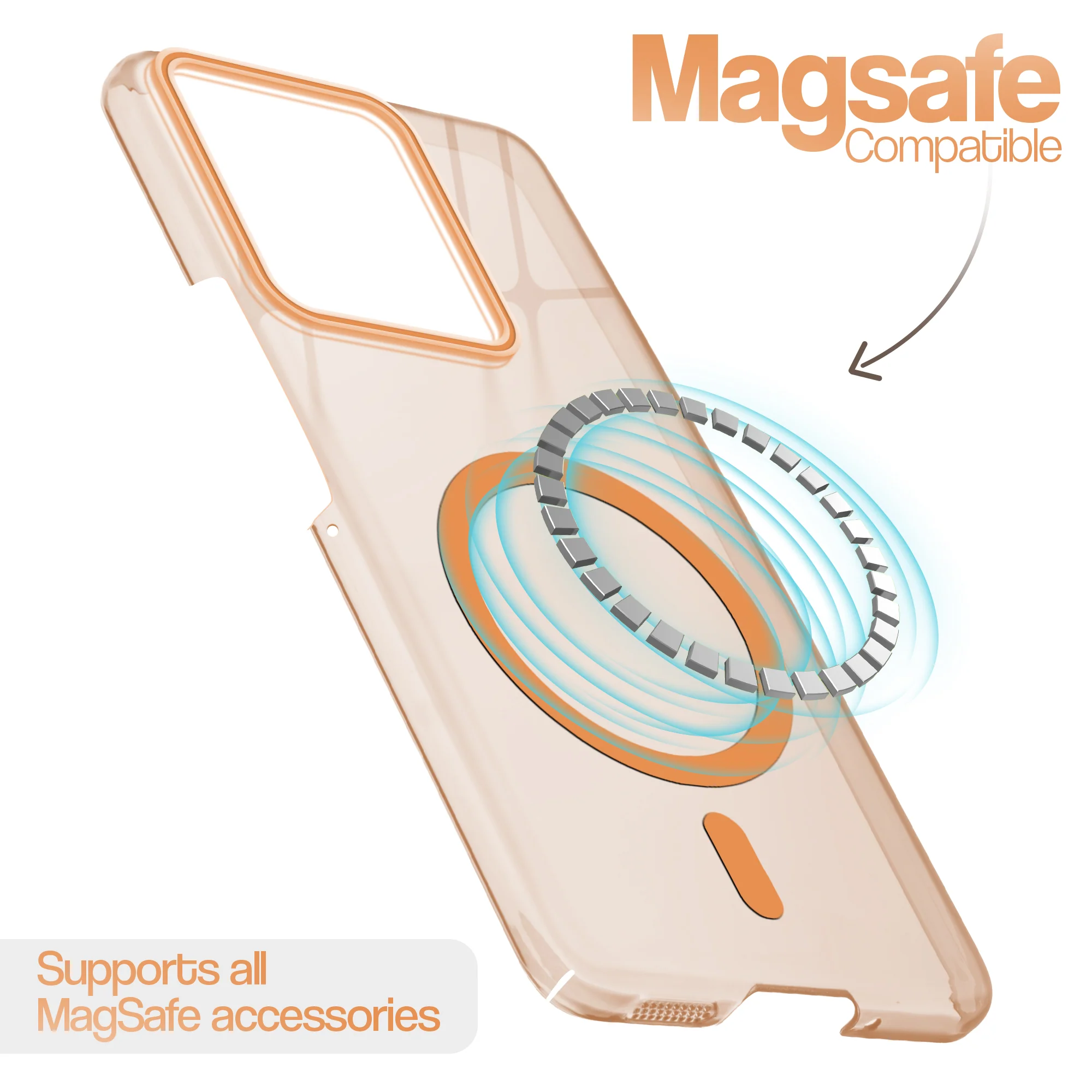 Glossy Hard Wireless Charging Support Case Motorola Moto Edge 50 Pro 5G - Image 27