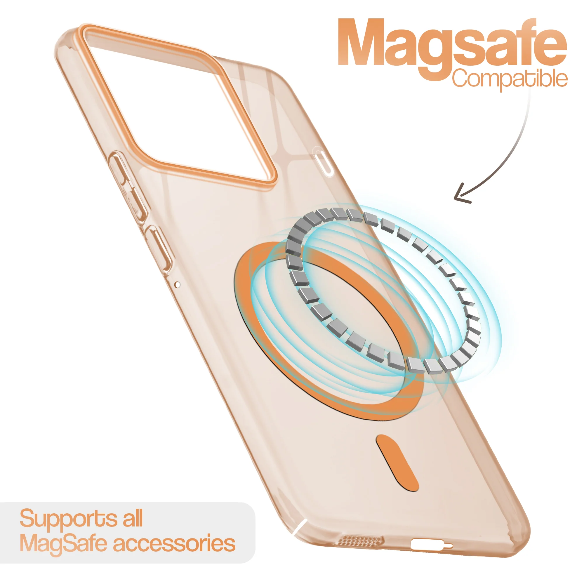 Glossy Hard Wireless Charging Support Case Motorola Moto Edge 60 Pro 5G - Image 27