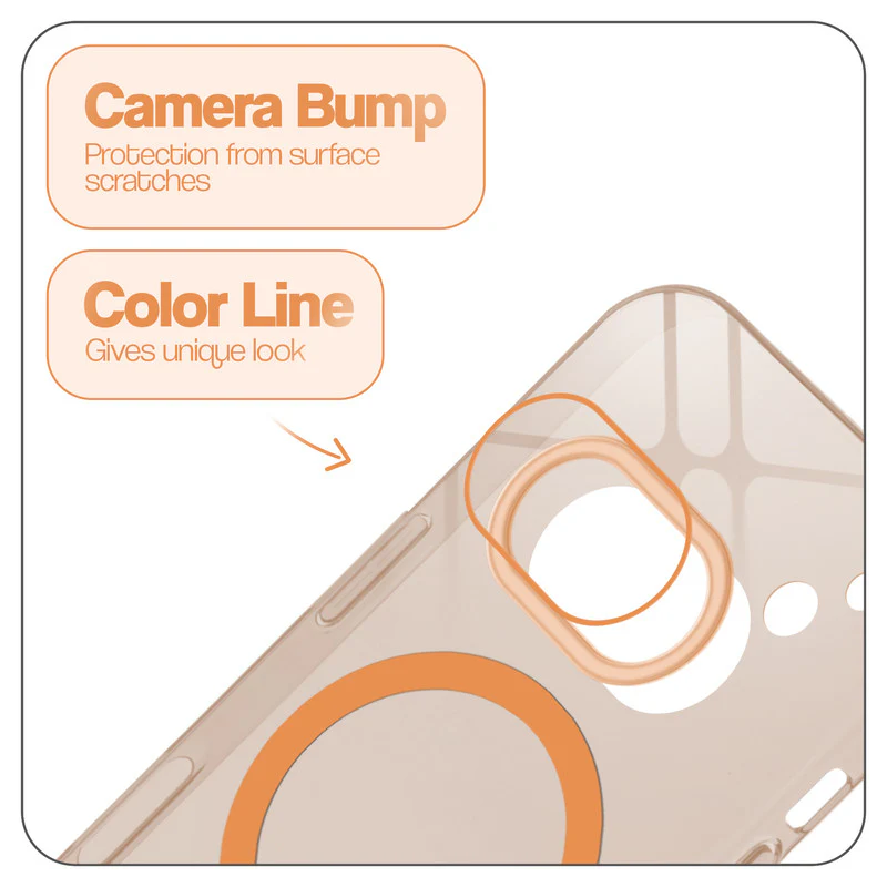 Glossy Hard Wireless Charging Support Case Nothing Phone 2A - Image 30