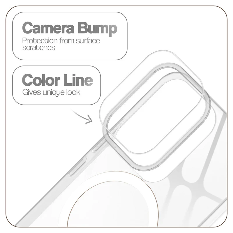 Glossy Hard Wireless Charging Support Case Oppo Reno 13 5G - Image 28