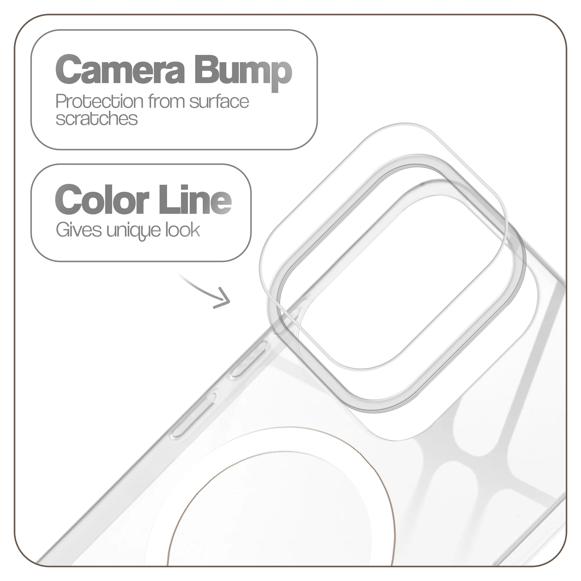 Glossy Hard Wireless Charging Support Case Oppo Reno 14 5G - Image 22
