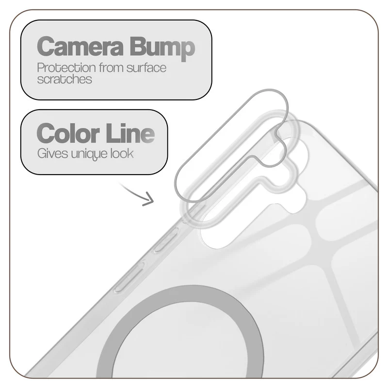 Glossy Hard Wireless Charging Support Case Samsung A34 5G - Image 16