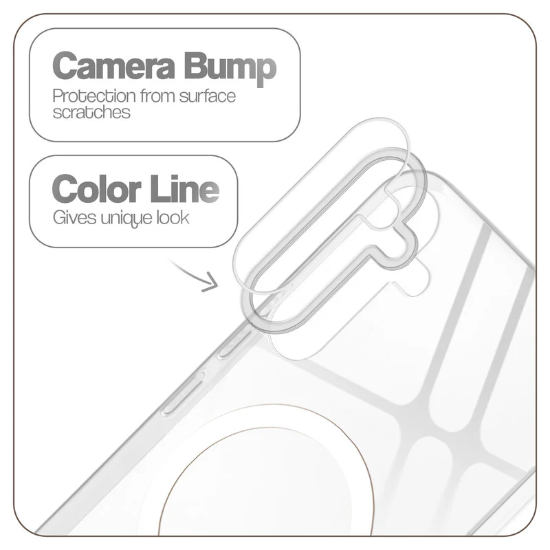 Glossy Hard Wireless Charging Support Case Samsung A35 5G - Image 22