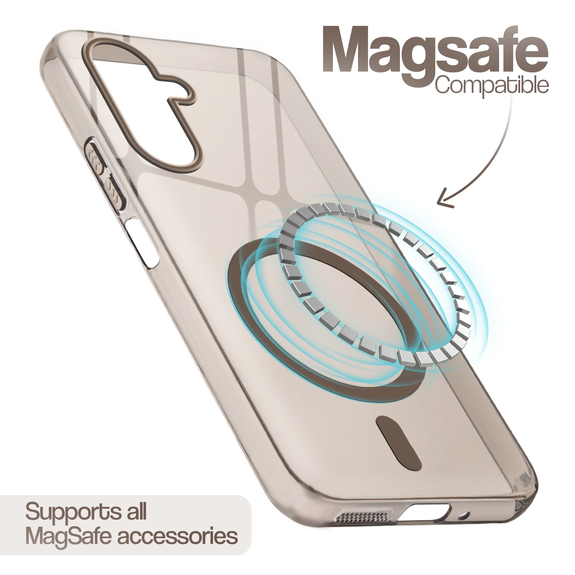 Glossy Hard Wireless Charging Support Case Samsung F17 5G - Image 9
