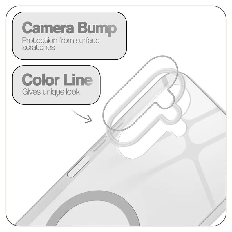 Glossy Hard Wireless Charging Support Case Samsung F36 5G - Image 16