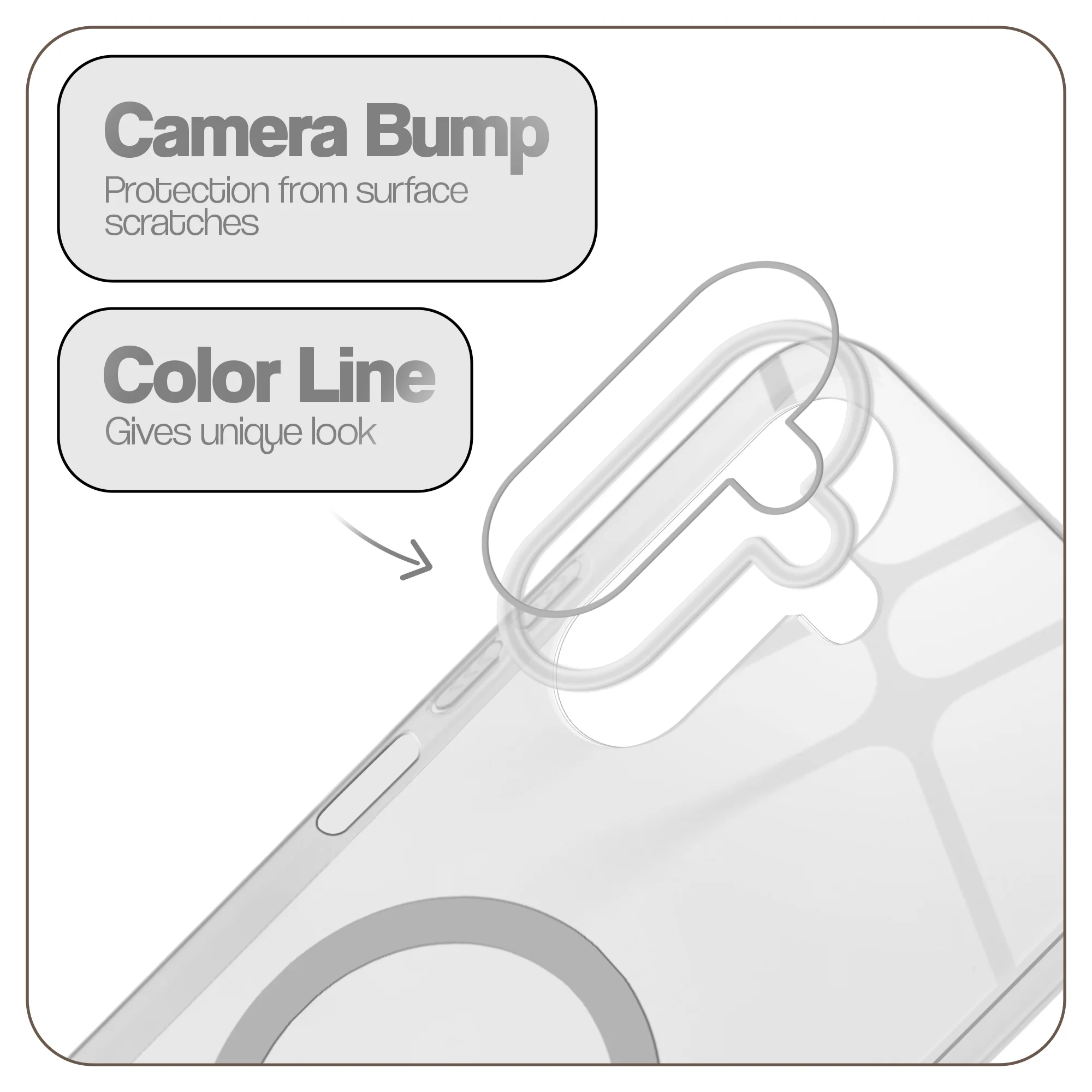 Glossy Hard Wireless Charging Support Case Samsung M17 5G - Image 16