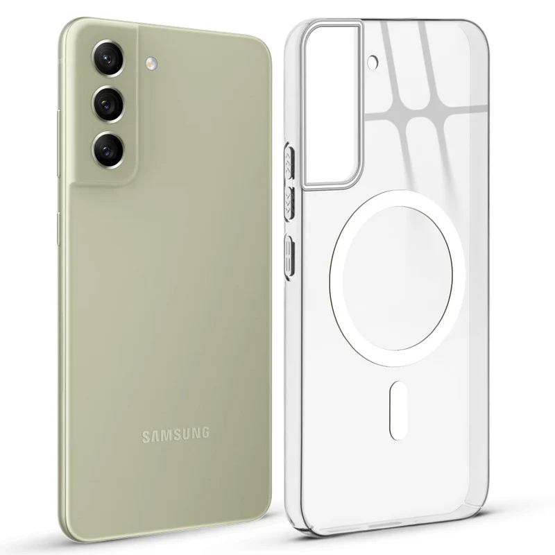 Glossy Hard Wireless Charging Support Case Samsung S21 FE 5G - Image 19