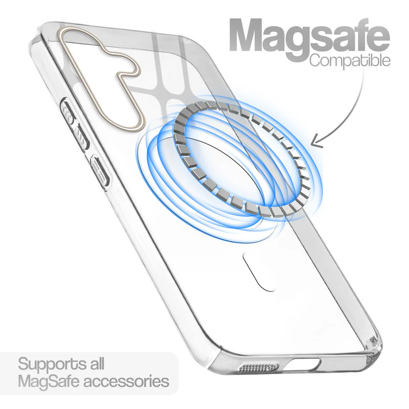 Glossy Hard Wireless Charging Support Case Samsung S25 5G - Image 21