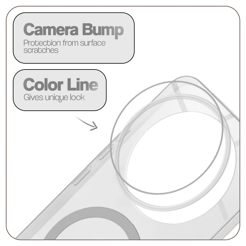 Glossy Hard Wireless Charging Support Case Vivo T4 5G - Image 16